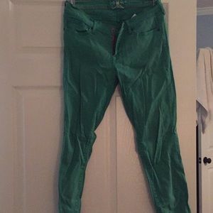 Lucky brand Teal Jeans